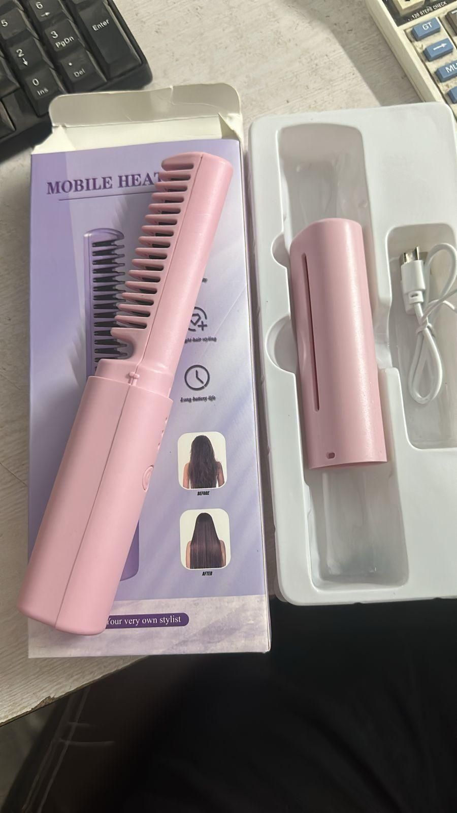 Custom Charm Portable Mini Hair Straightener
